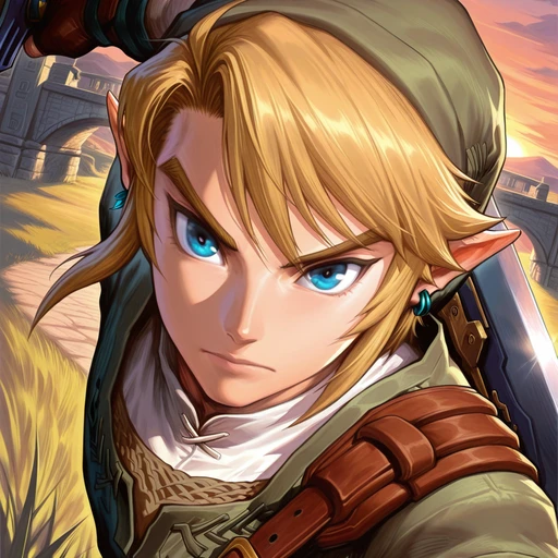 Zelda Twilight Princess Styl Illustrious V1