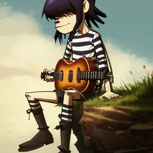 Noodle - Gorillaz Phase 2 / Demon Days (Pony) v1