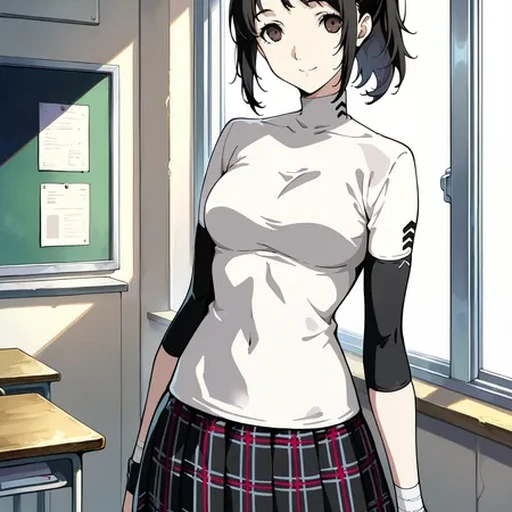 Shiho Suzui(Persona 5) - 3 Outfits! V1