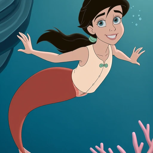 Princess Melody - The Little Mermaid II v1 ill