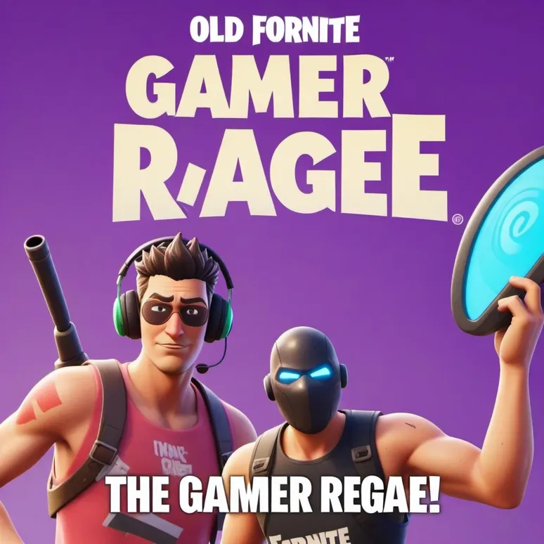 Gamer rage, OLD FORTNITE!!! :: AI Art by Albertoguy :: Tungsten