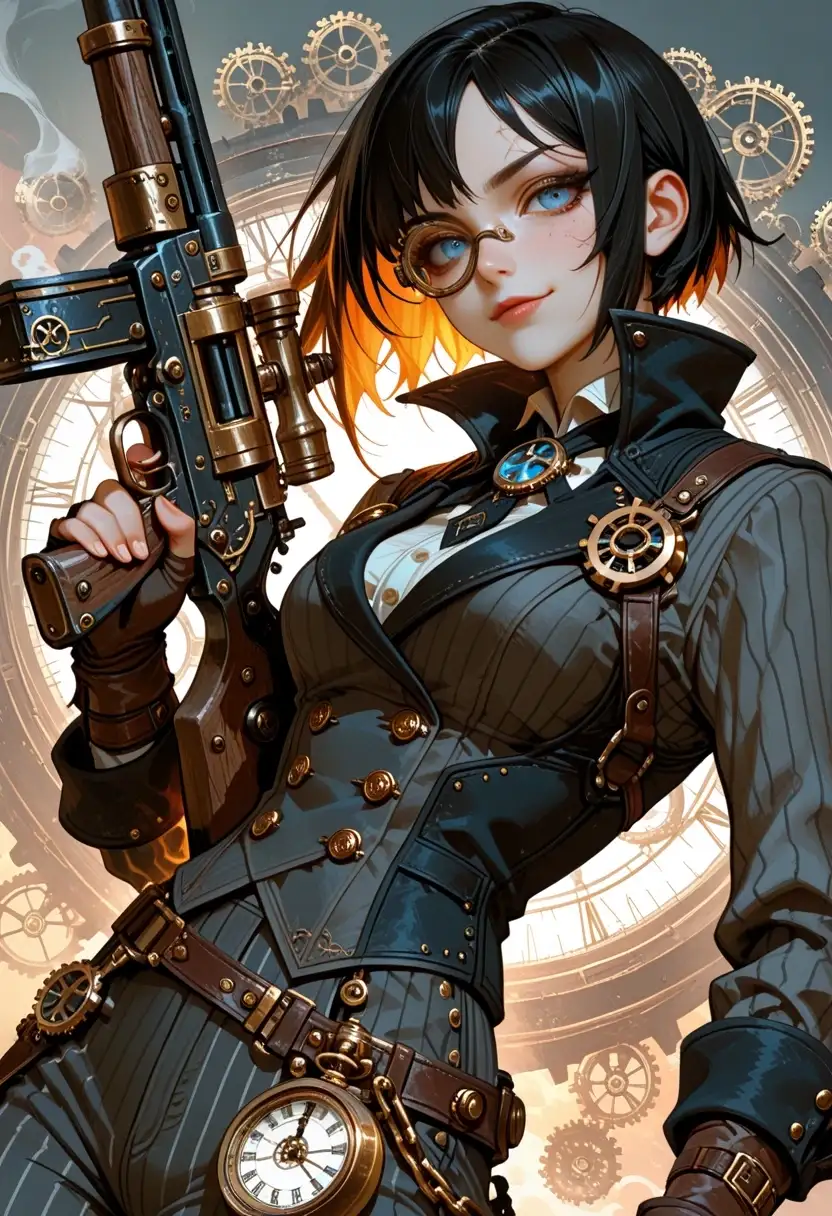 DnD Party - Marksman :: AI Art by Sinister :: Tungsten