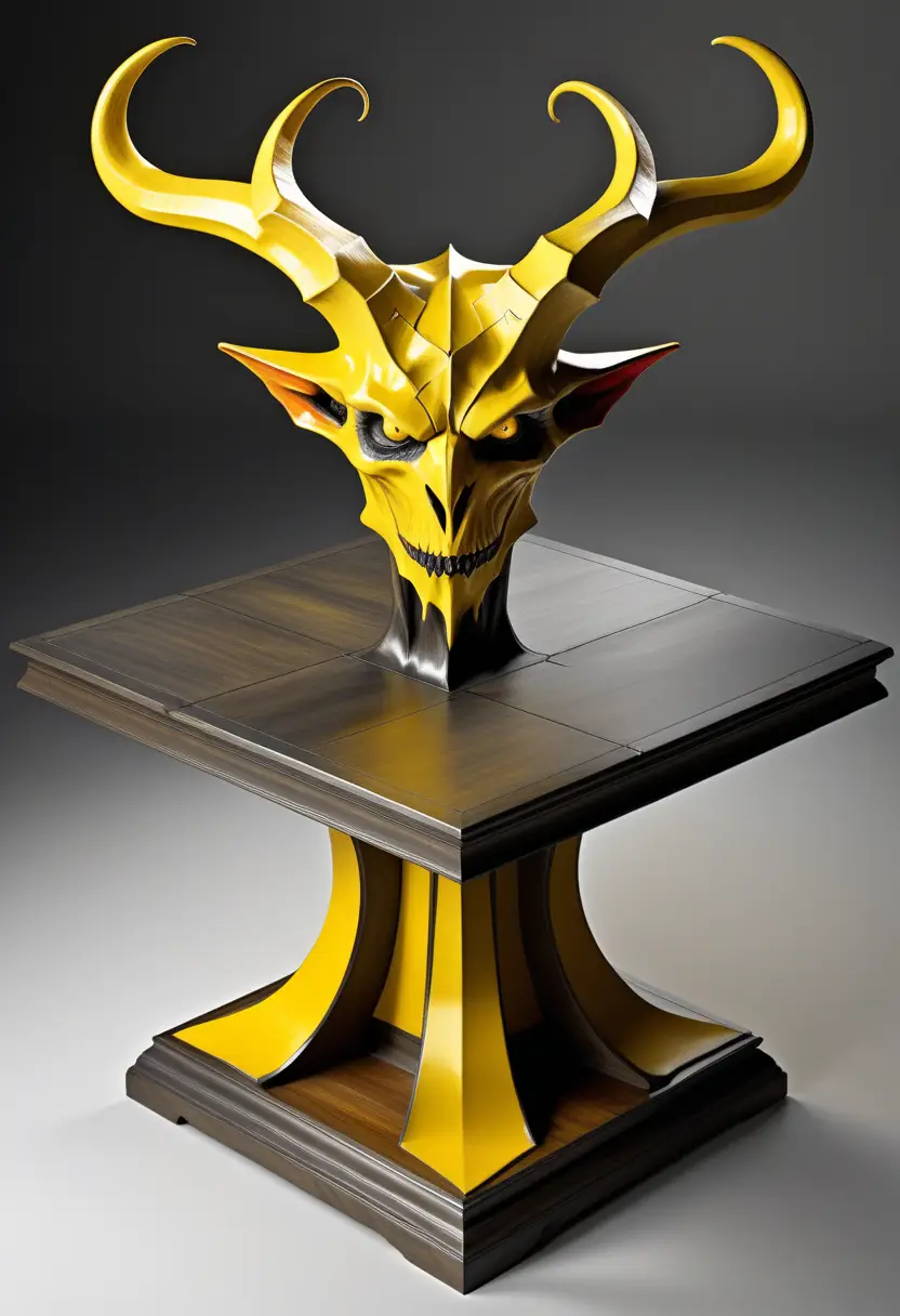 Devils Table :: AI Art by lynodie :: Tungsten