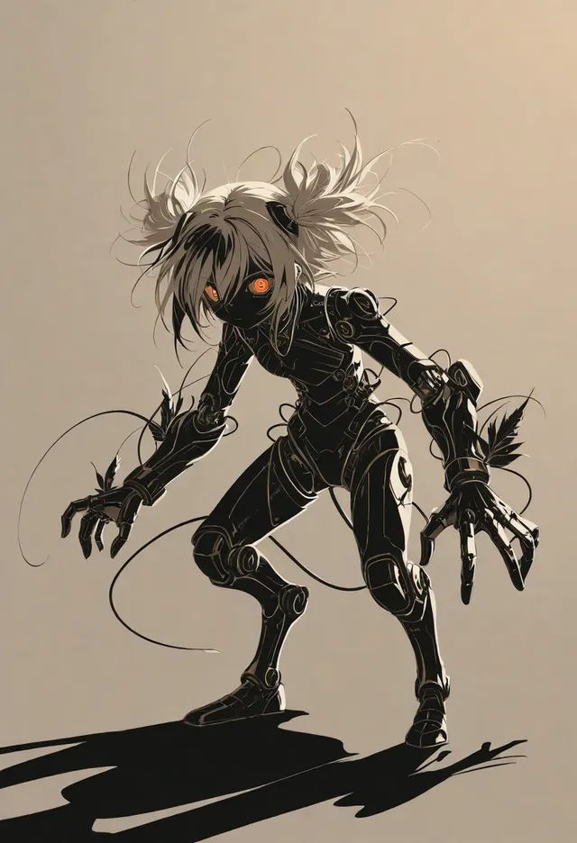 Cyber Monster :: AI Art by Crazymonkey :: Tungsten