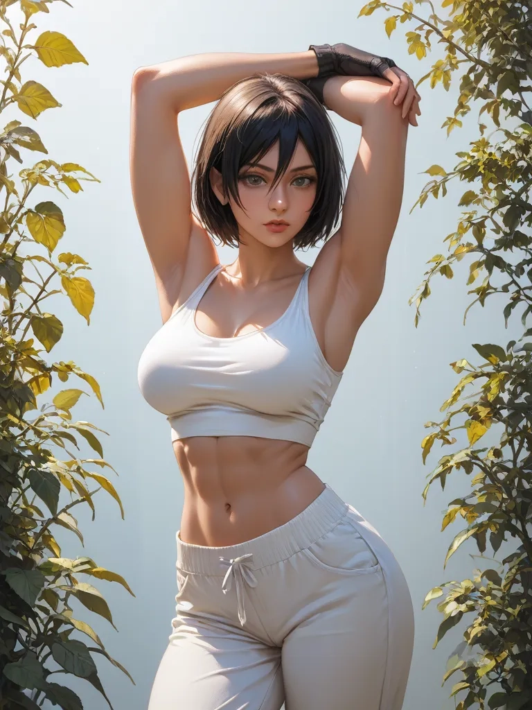 Mikasa Ackerman with Atomix Pony 3D XL v1.0 :: AI Art by lynodie ...